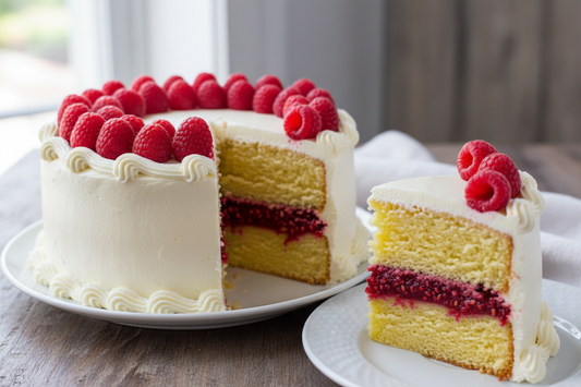 Lemon Raspberry Cake
